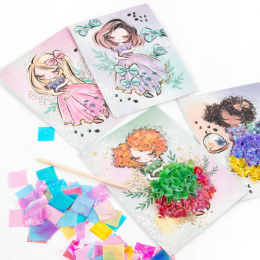 Stylistka zestaw kreatywny DIY księżniczki KIDEA